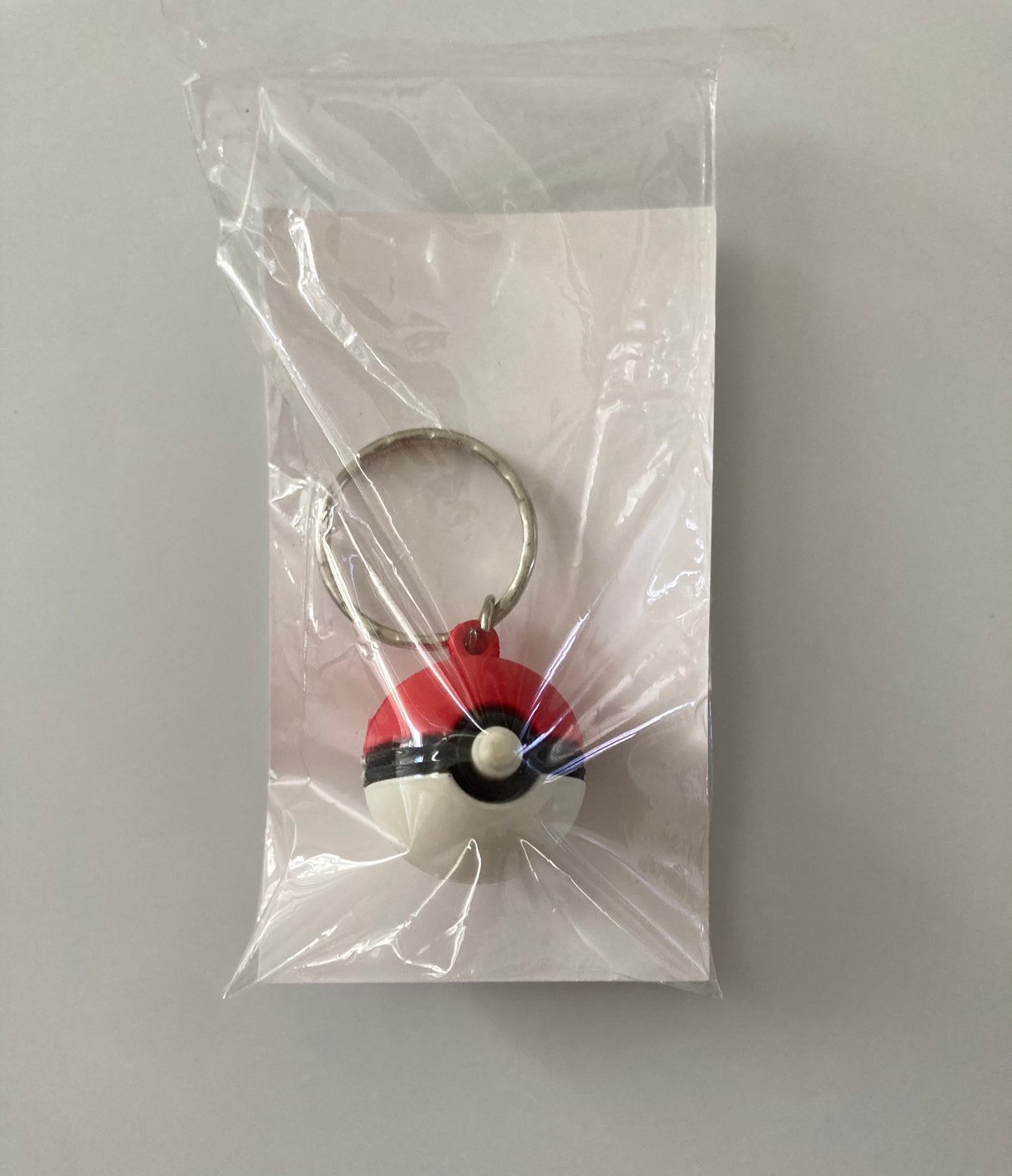 Plain PokéBall Keychain