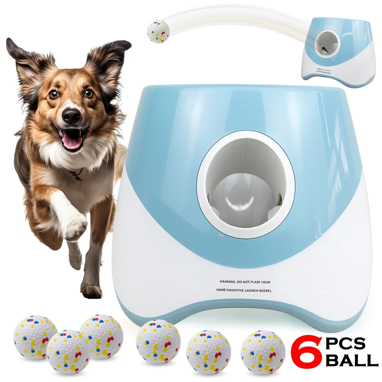 Automatic Dog Tennis Ball  Launcher, fully Rechargable